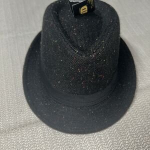 Westend Trilby Fedora Hat Size S/M Black Multi Colors
